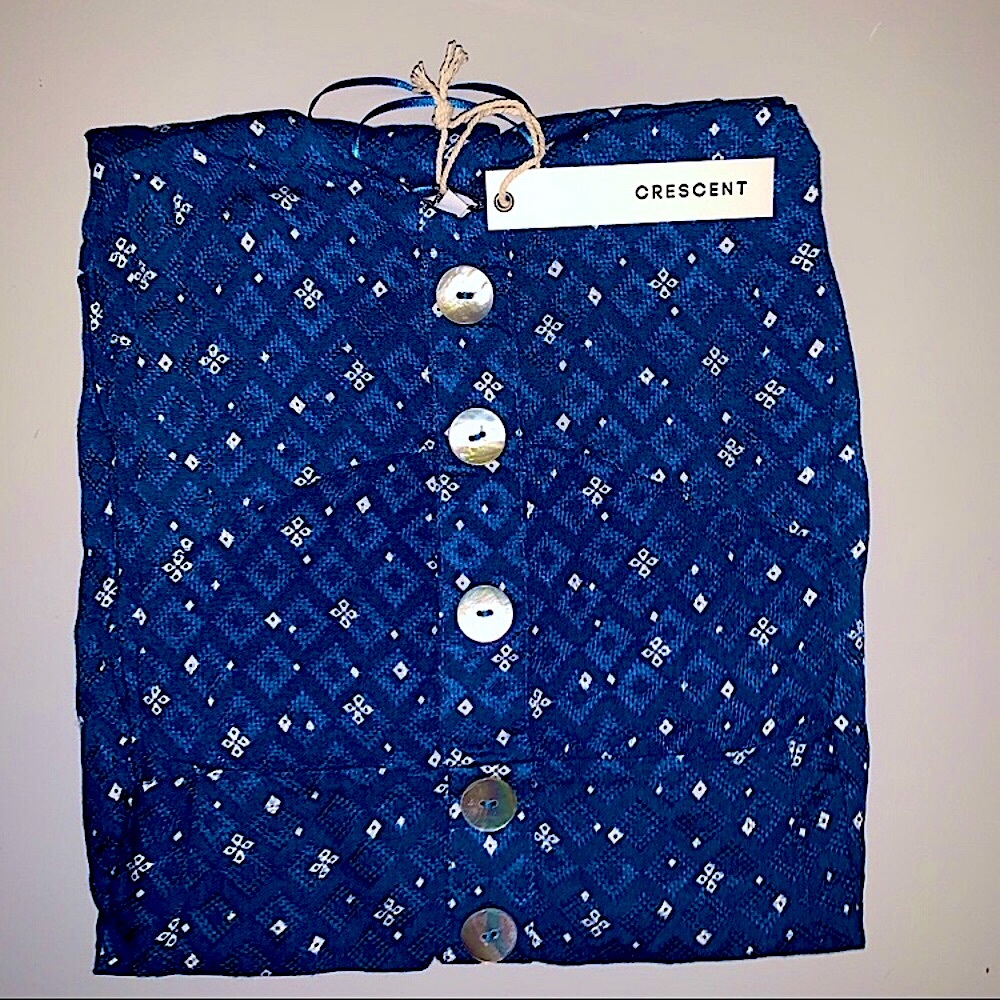 ✨NEW Crescent Jumpsuit with Beautiful Details Rust Blue Black  😍 - Picture 9 of 12